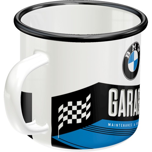 BMW Garage – Emaille Tasse –